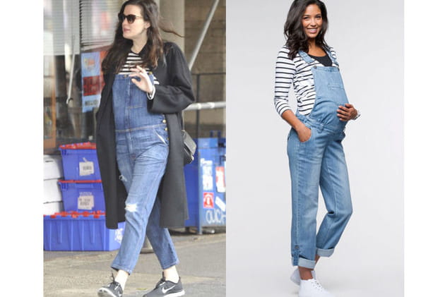 Liv Tyler : une salopette en jean