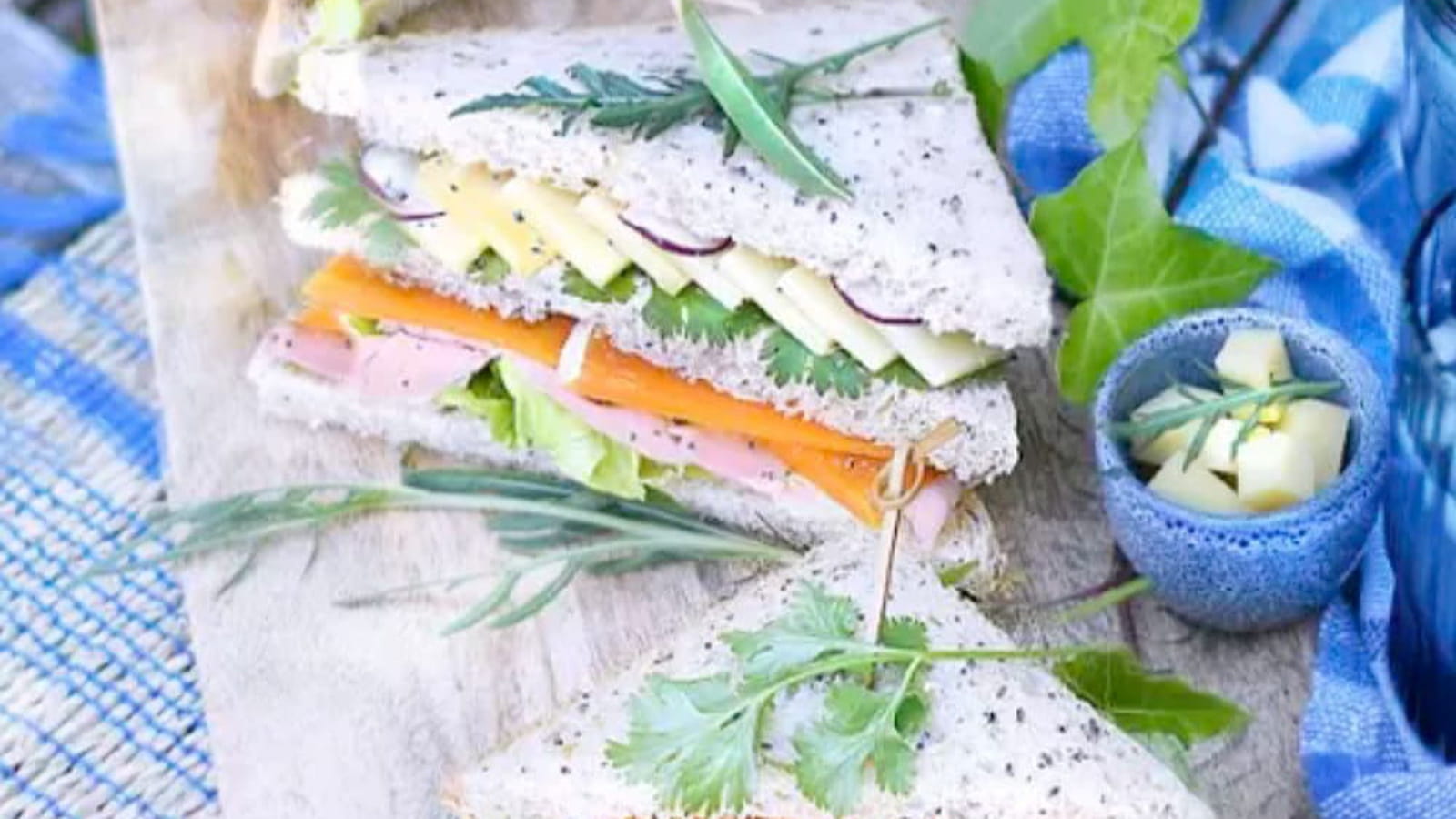 Club-sandwichs aux 2 fromages