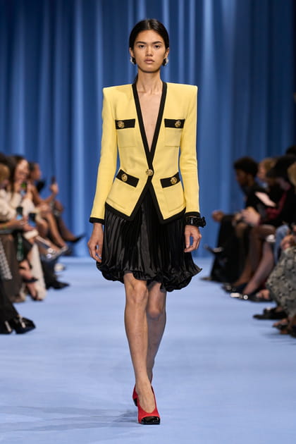Look 11&nbsp;du d&eacute;fil&eacute; Balmain printemps-&eacute;t&eacute; 2024
