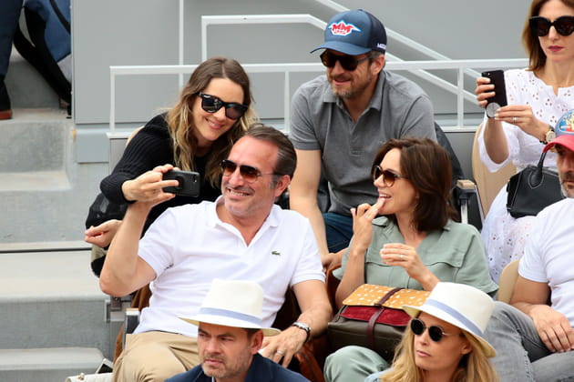La bande de copains s'est retrouvée à Roland Garros