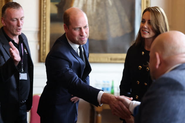 Kate Middleton et son mari le prince William &agrave; Windsor