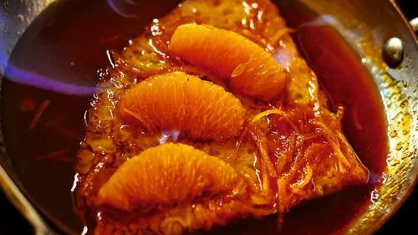 Crêpes Suzette de Jean Imbert et sa mamie