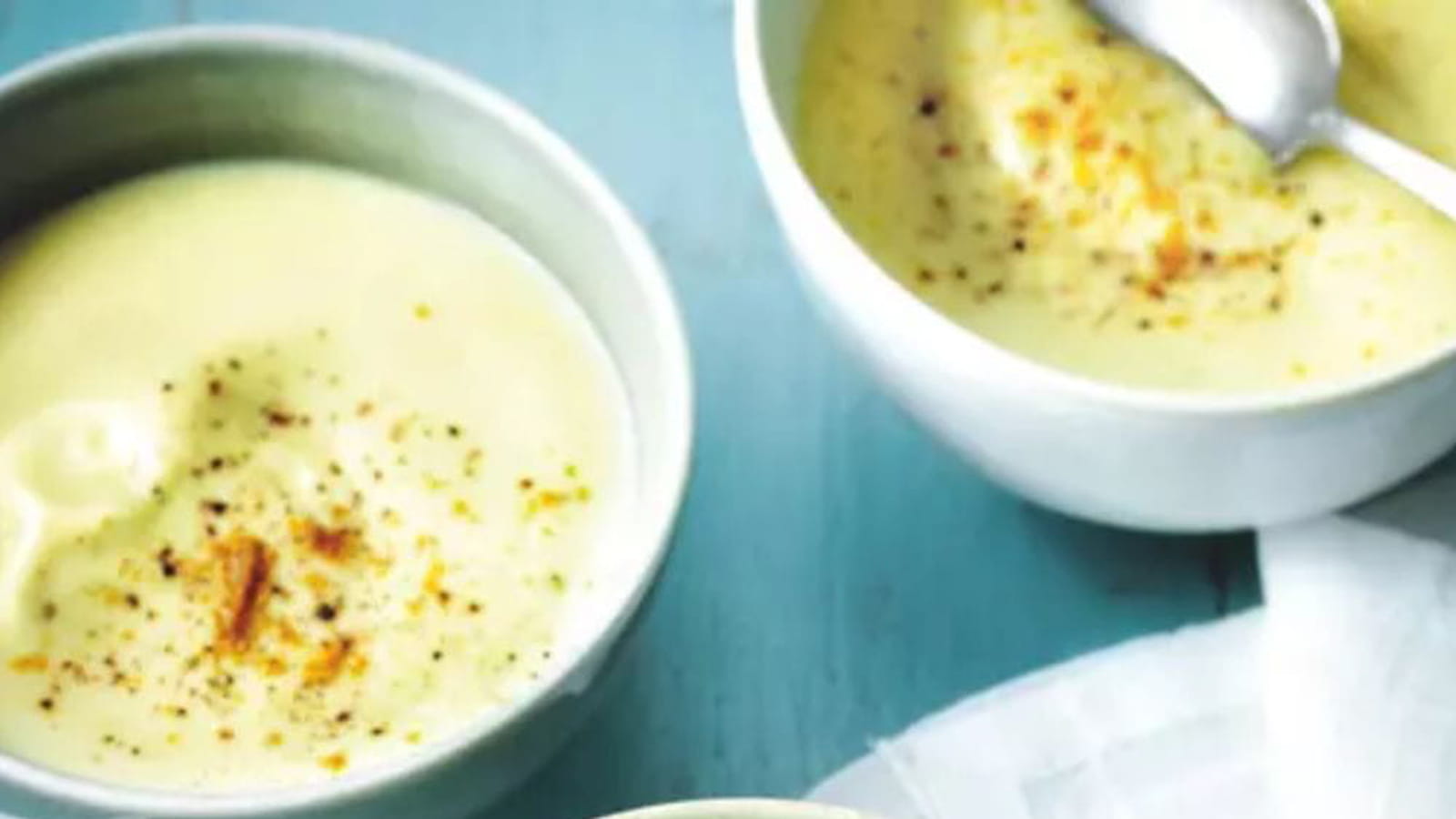 Crème de chou-fleur au curry