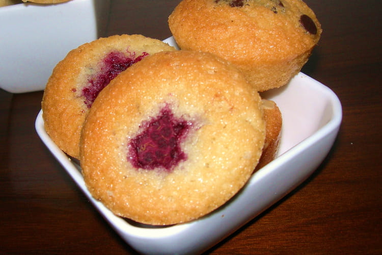 Recette De Financiers Aux Framboises Au Chocolat Et Amandes