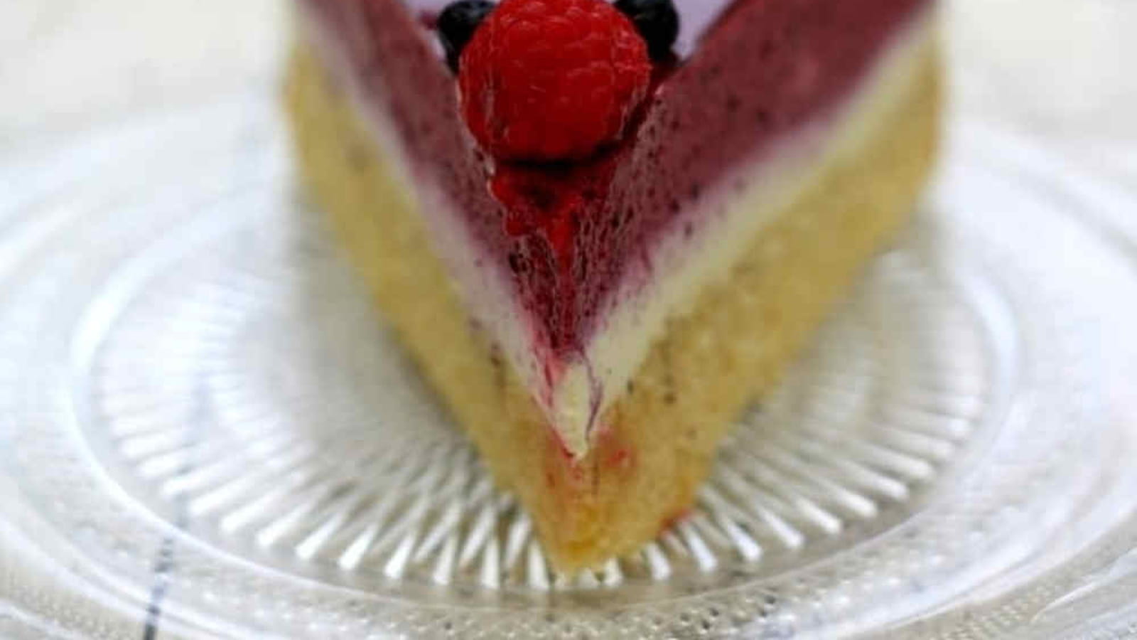 Bavarois aux fruits rouges et à la vanille bourbon