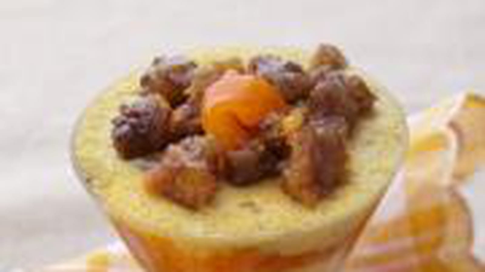 Verrine de marrons exotique