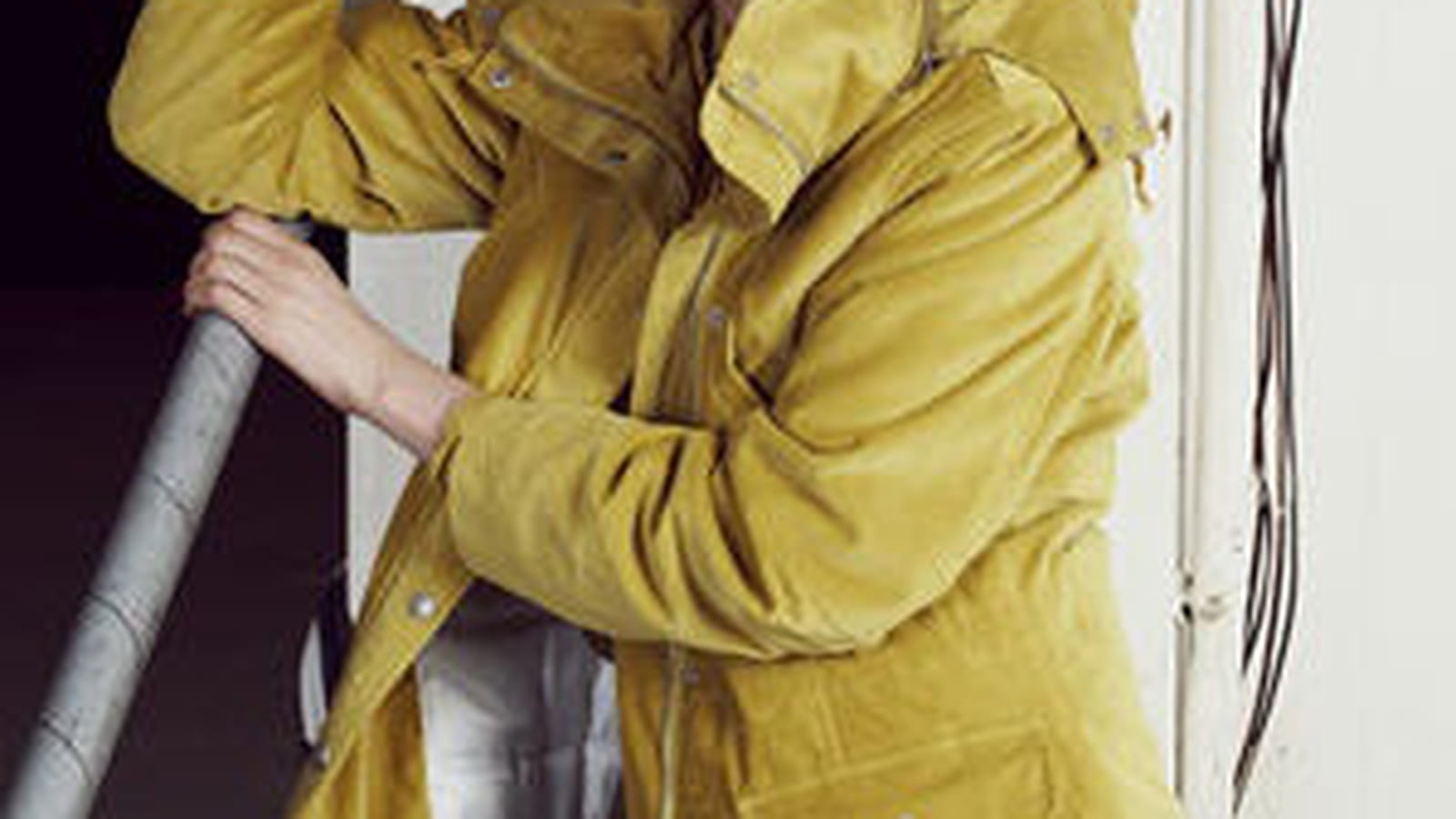 Parka jaune de Manoukian