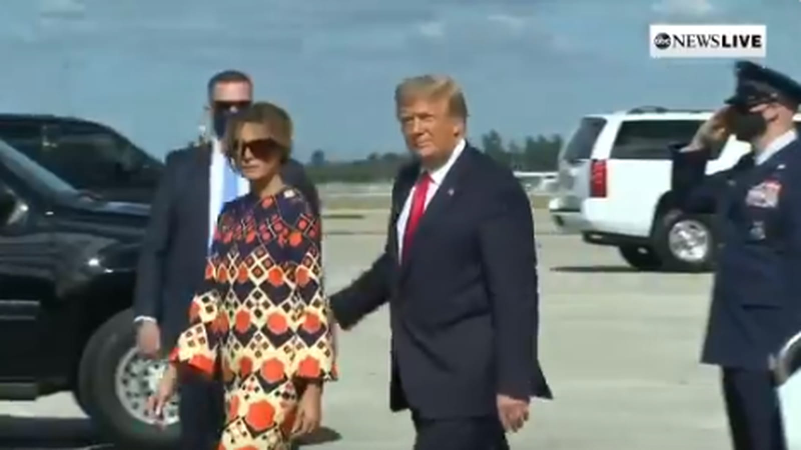 Melania et Donald Trump