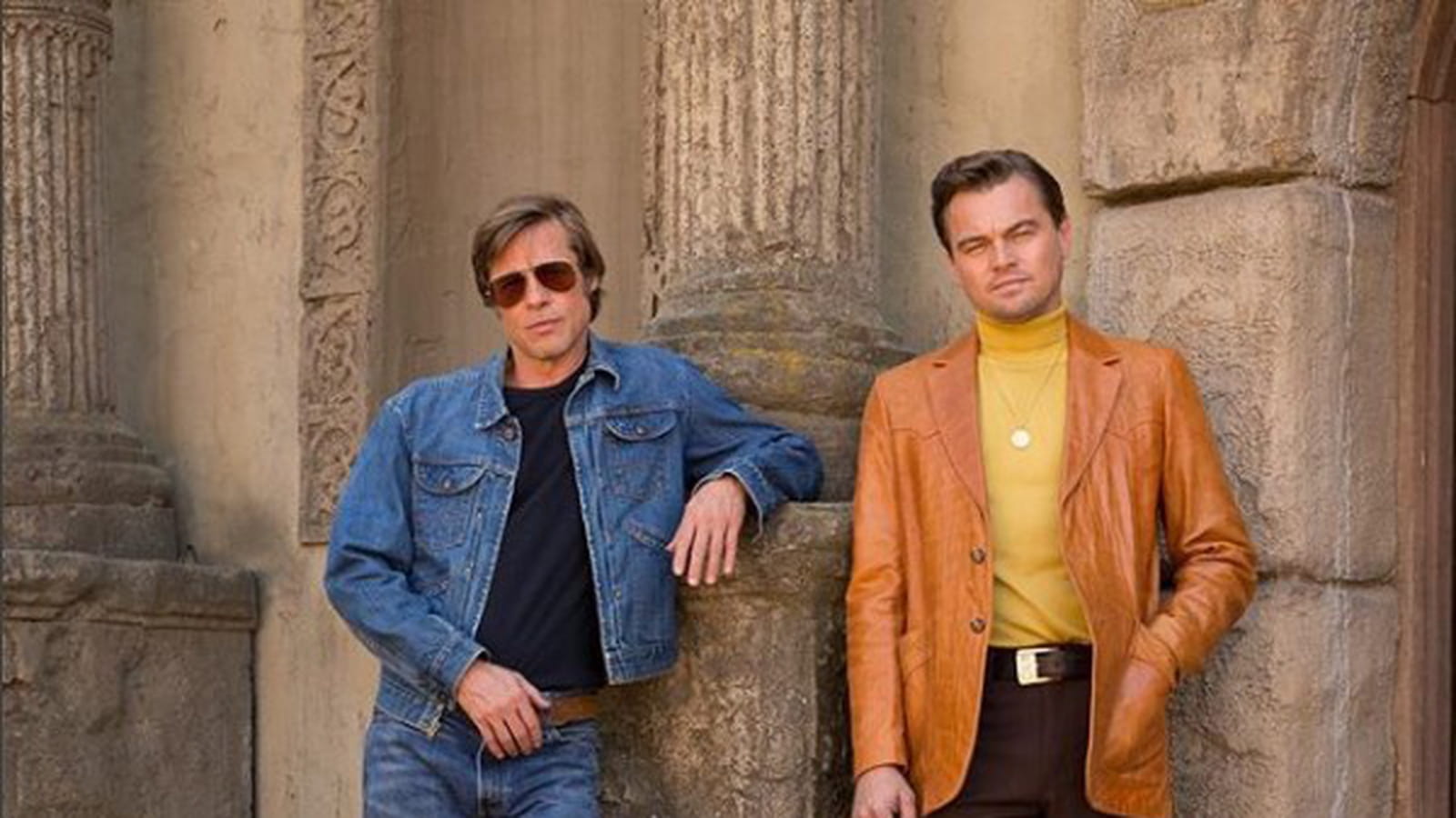 Leonardo DiCaprio et Brad Pitt
