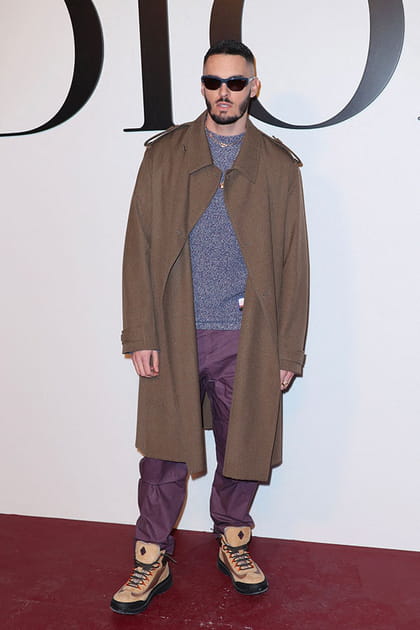 Baptiste Giabiconi au défilé Dior