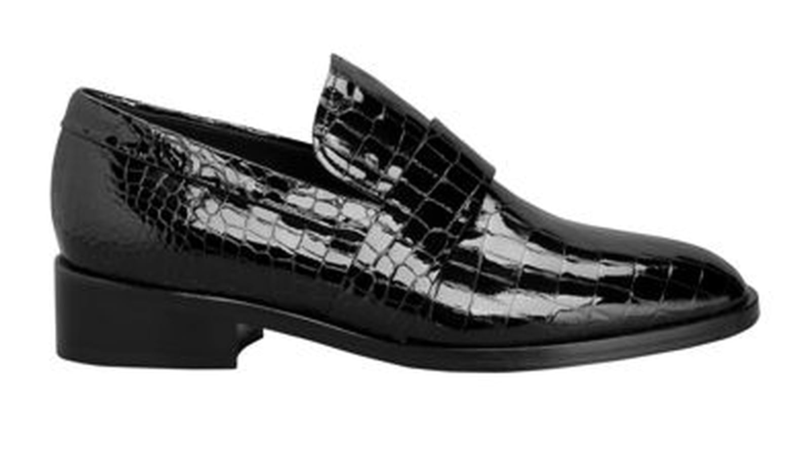 Mocassins façon croco