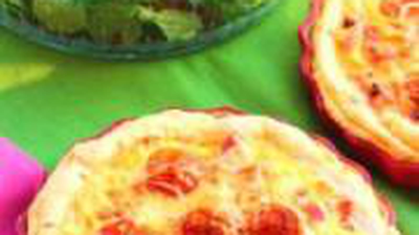 Tartelette aux tomates cerise