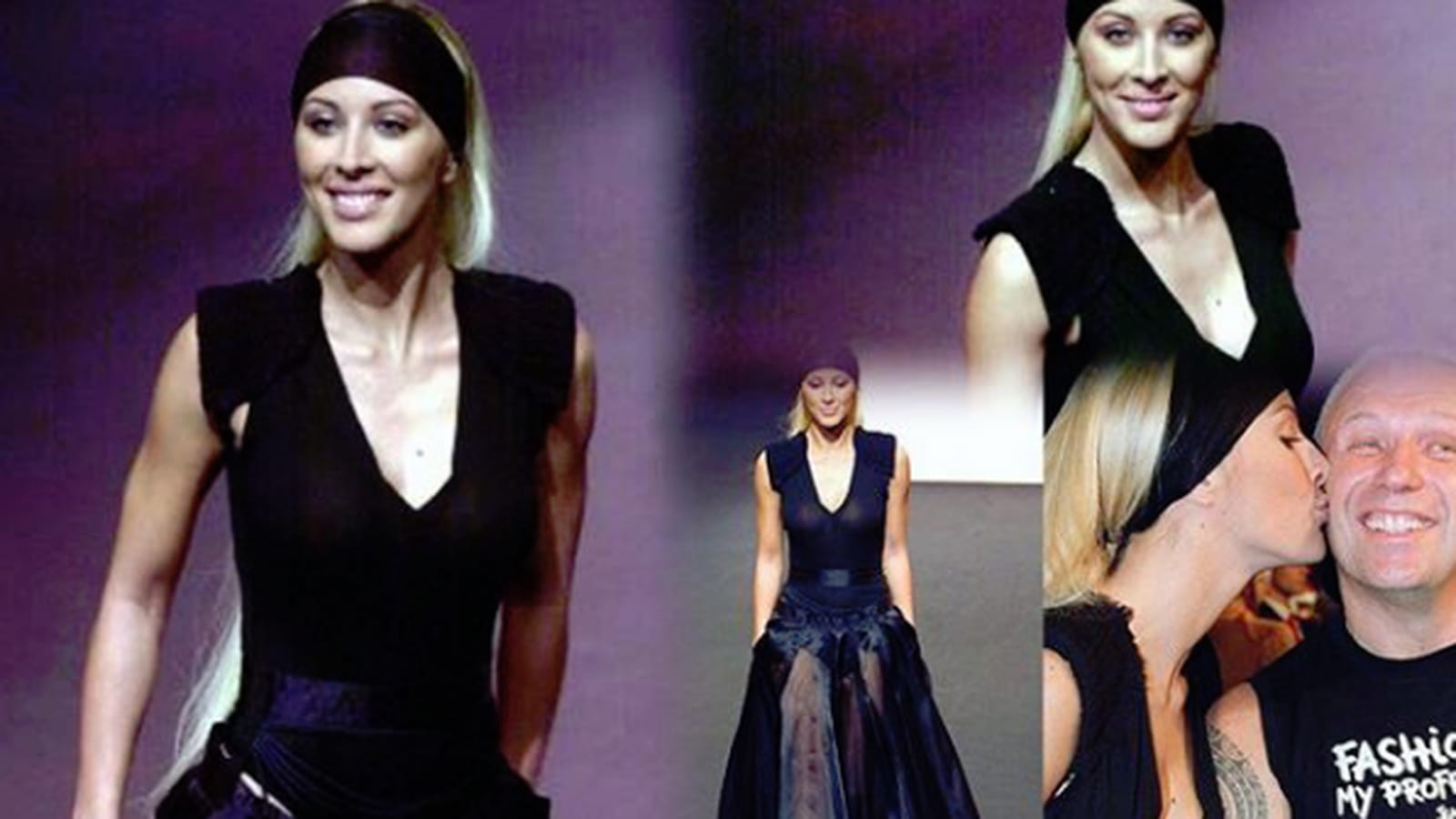 Loana et Jean-Paul Gaultier