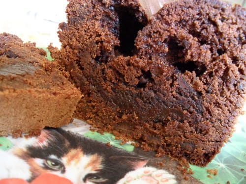 Quatre-quarts triple chocolat