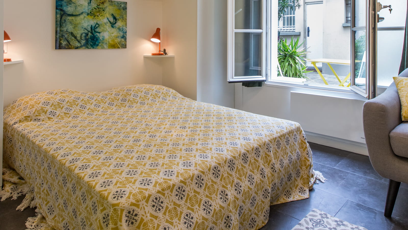 Chambre spacieuse