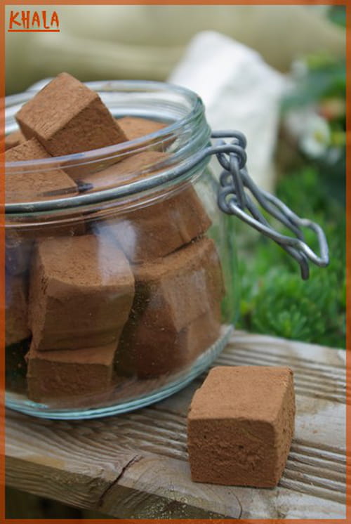 Guimauves menthe-chocolat