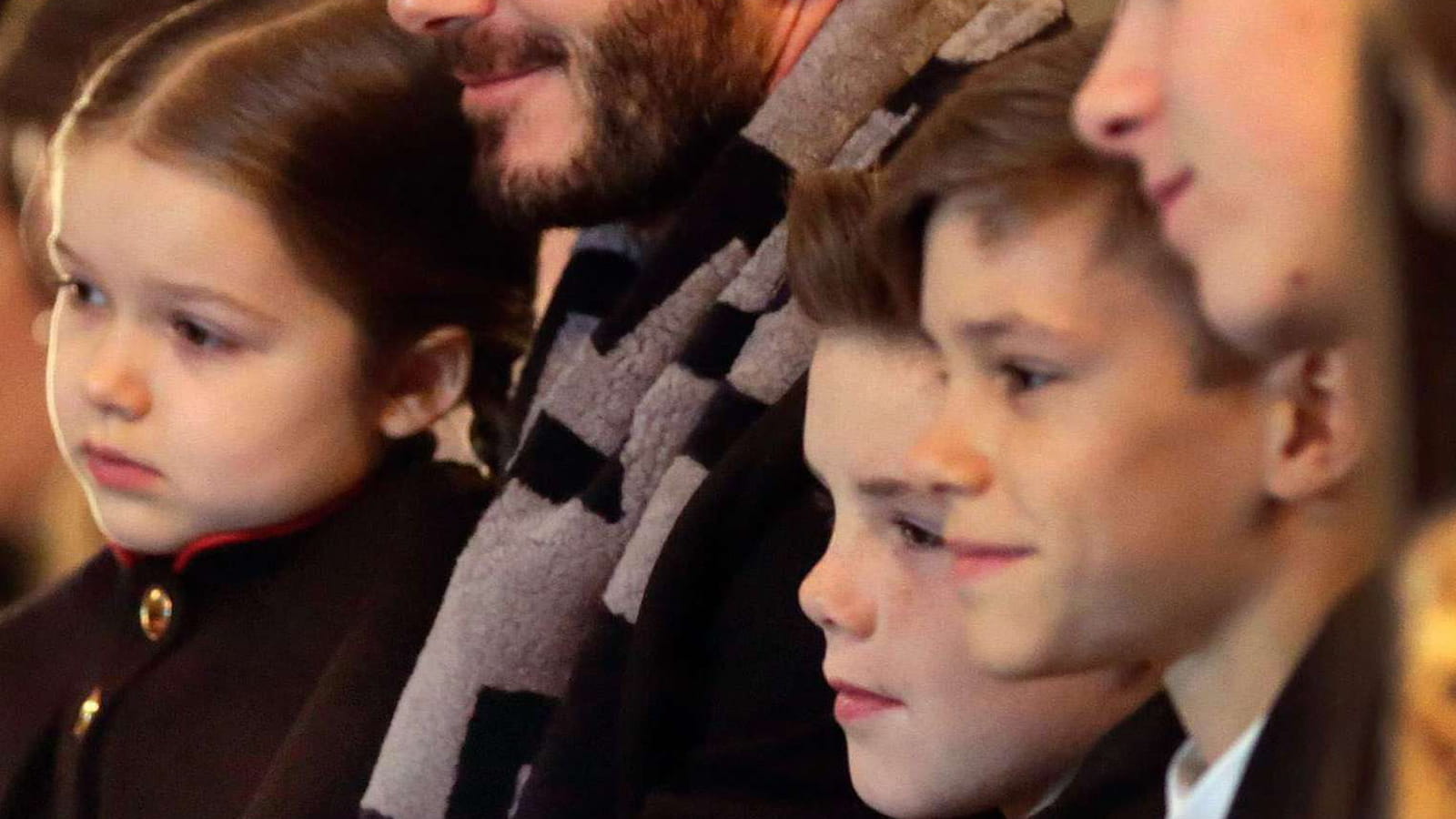 La famille Beckham