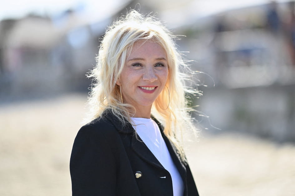 Sylvie Testud, c&eacute;leste avec son blond platine