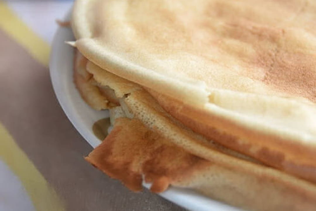 Crêpes moelleuses au lait d