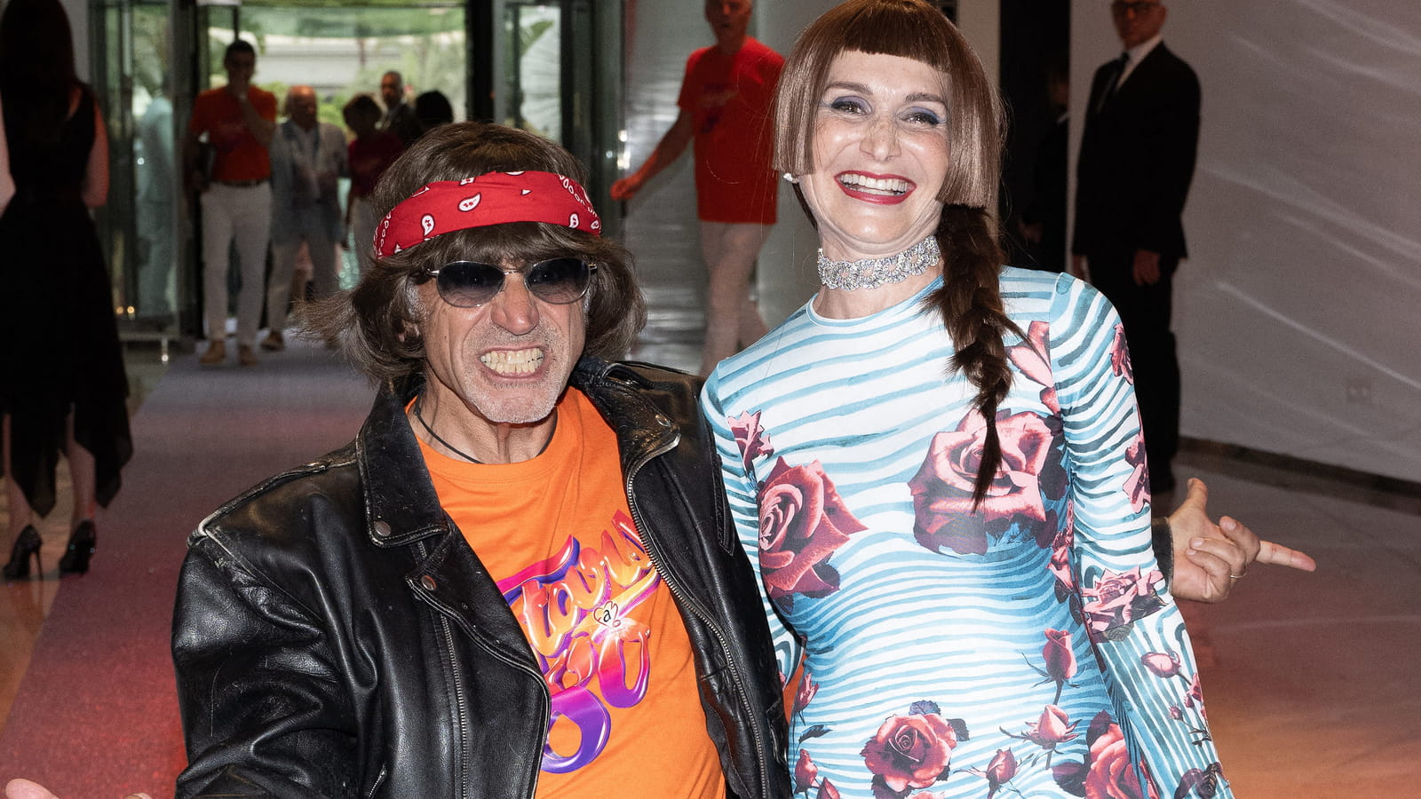 Marc Toesca et sa femme