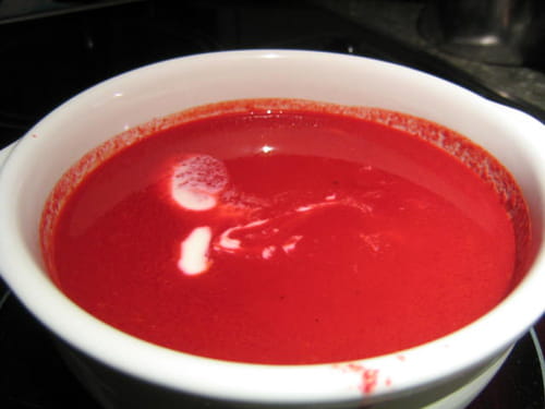 Velouté de betteraves