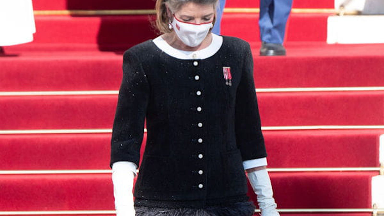 Caroline de Monaco le 19 novembre 2020