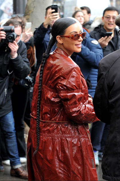 Top&nbsp;: Kim Kardashian et sa longue tresse XXL