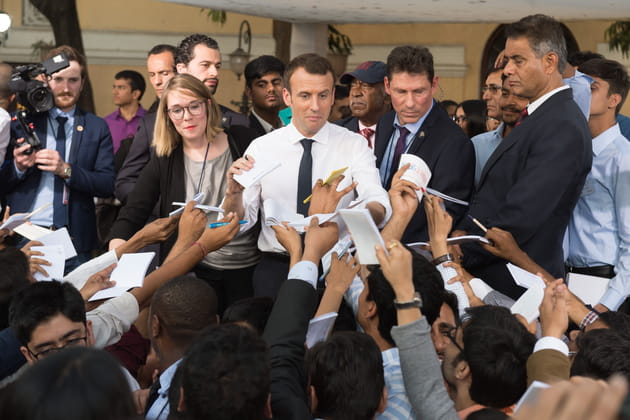 Emmanuel Macron, l'idole des jeunes