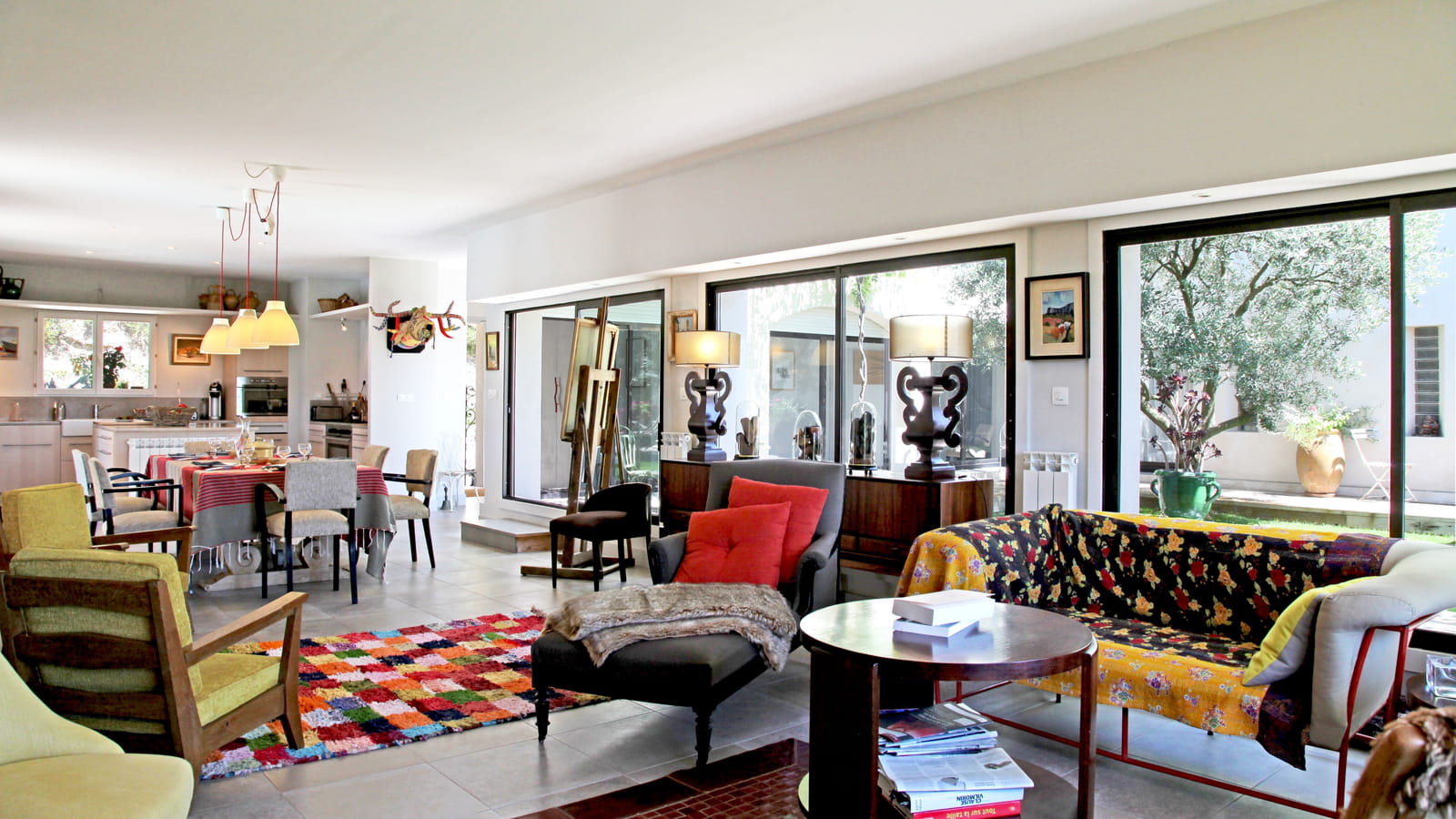 Maison avec patio