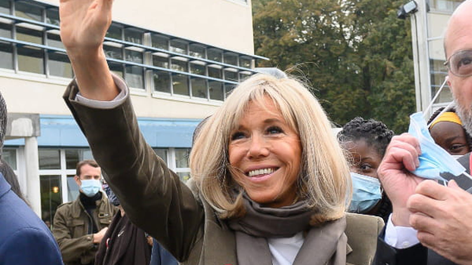 Brigitte Macron le 18 octobre 2021
