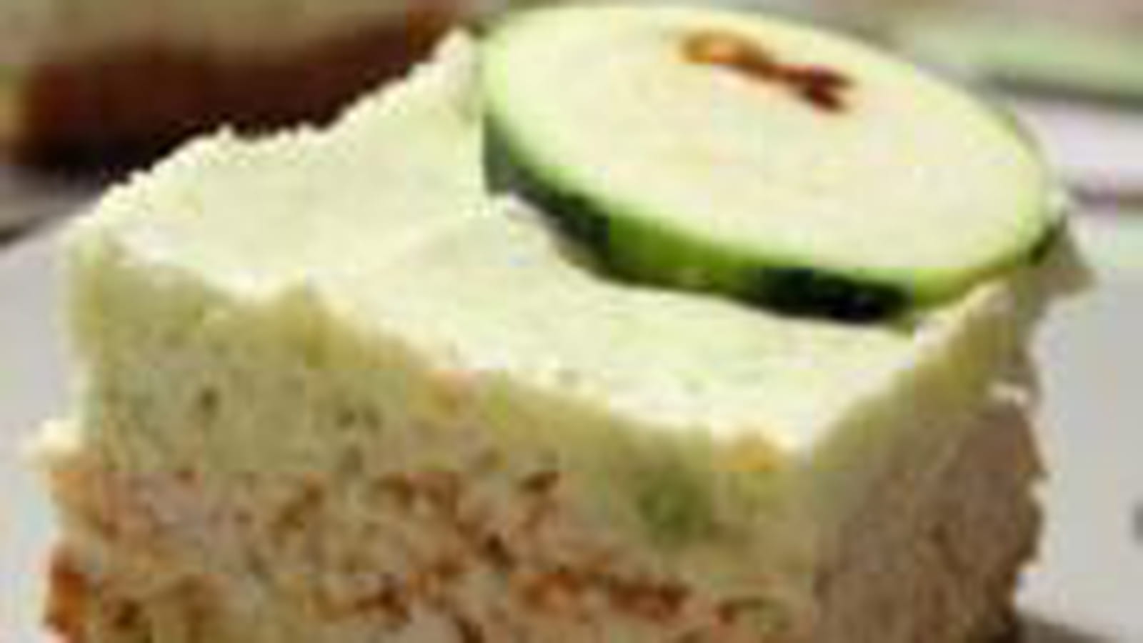 Bavarois courgette surimi menthe