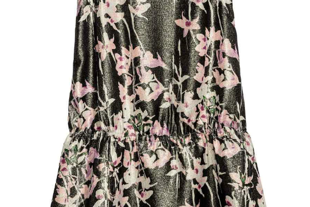 Robe en soie mélangée de H&M