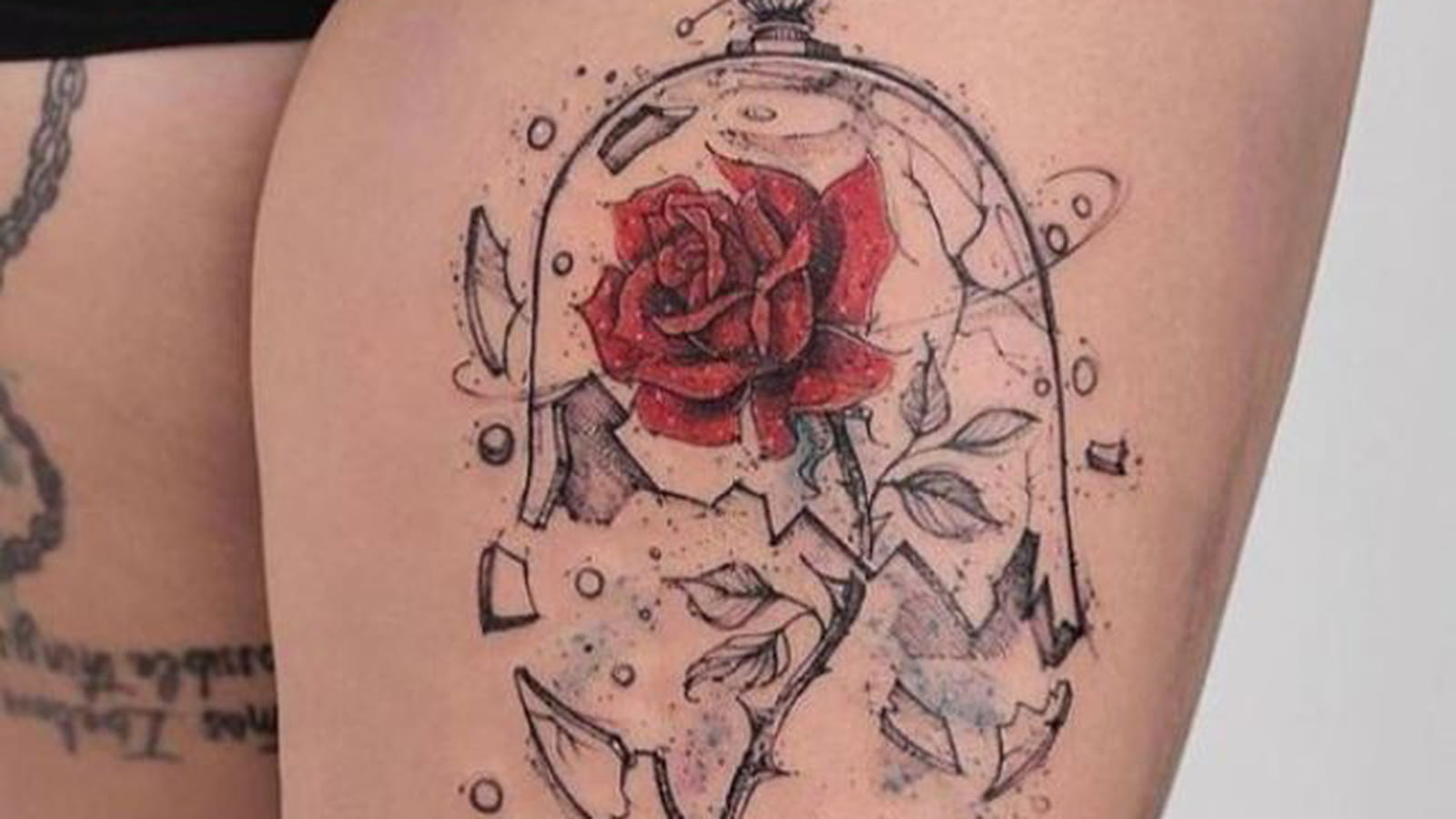 Rose enchantée