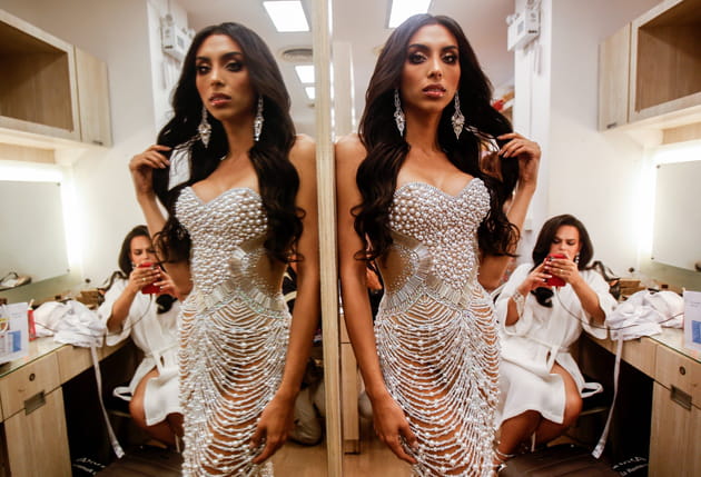 Anaahi Festerling, Miss Equateur, éblouissante avant de monter sur la scène de Miss International Queen