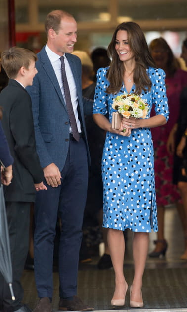 Kate Middleton en robe petites fleurs Altuzarra