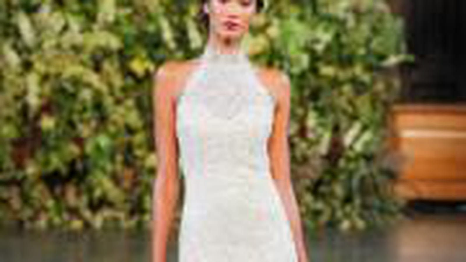 La robe à col Claire Pettibone