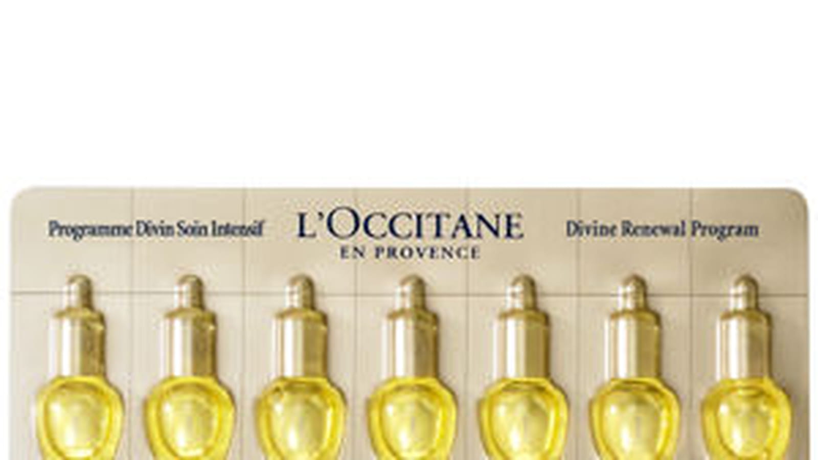 Programme divin soin intensif de l'Occitane