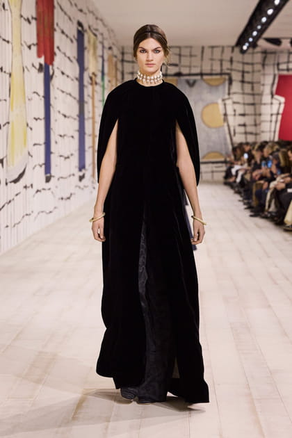Look 55 du défilé Dior haute couture printemps-été 2024