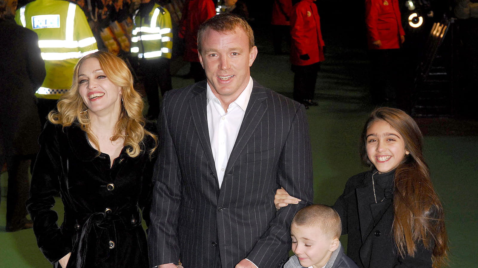 Madonna et Lourdes Leon, en famille à Londres en 2007