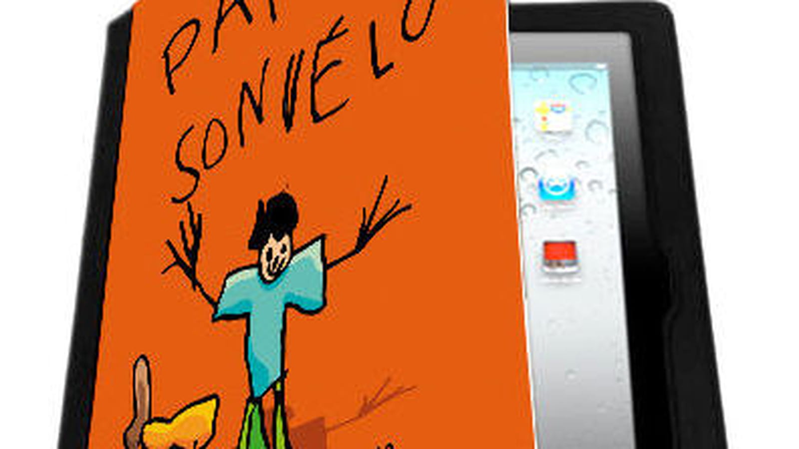 Un étui I-Pad personnalisé
