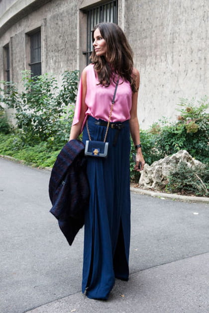 Street looks fashion week Paris&nbsp;: romantico-boh&egrave;me