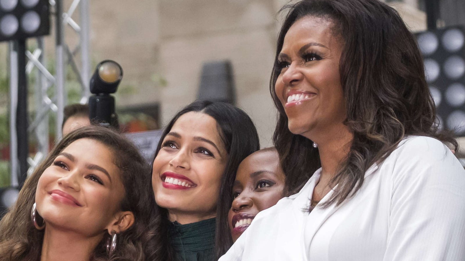 Michelle Obama, Freida Pinto et Zendaya