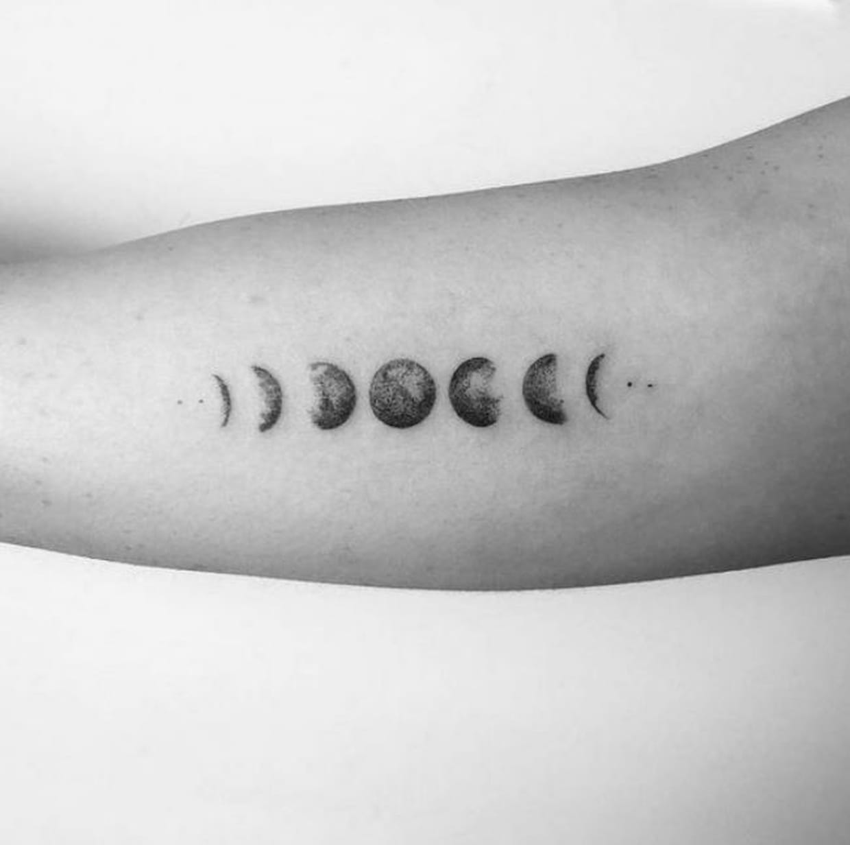 Signification Tatouage Lune Les phases de la lune
