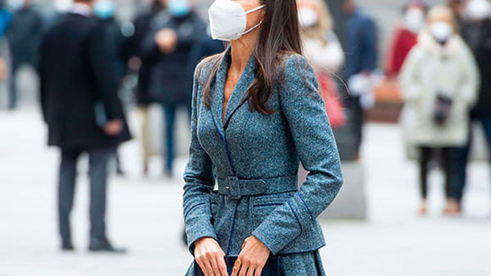 Letizia d'Espagne le 24 janvier 2022