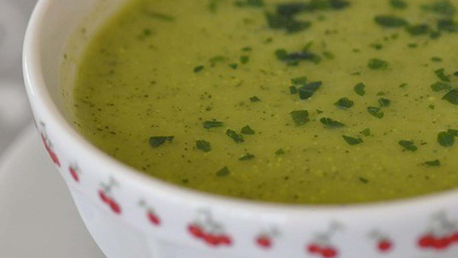 Velouté de courgettes