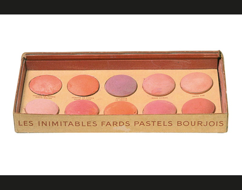 Bourjois&nbsp;: Les Fards Pastels en 1912