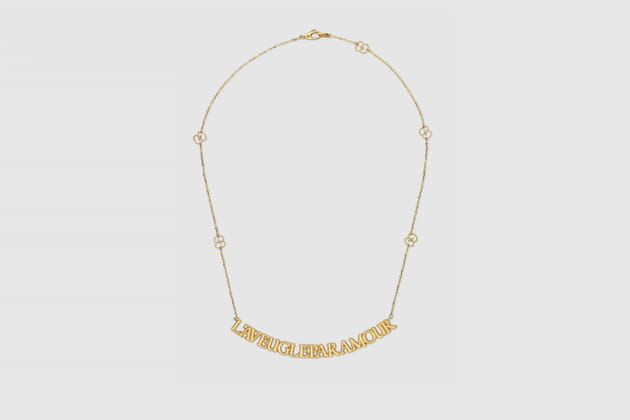 Collier "L'aveugle par Amour" de Gucci