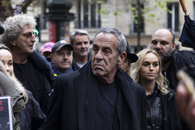 Thierry Ardisson &agrave; la Marche contre l'antis&eacute;mitisme