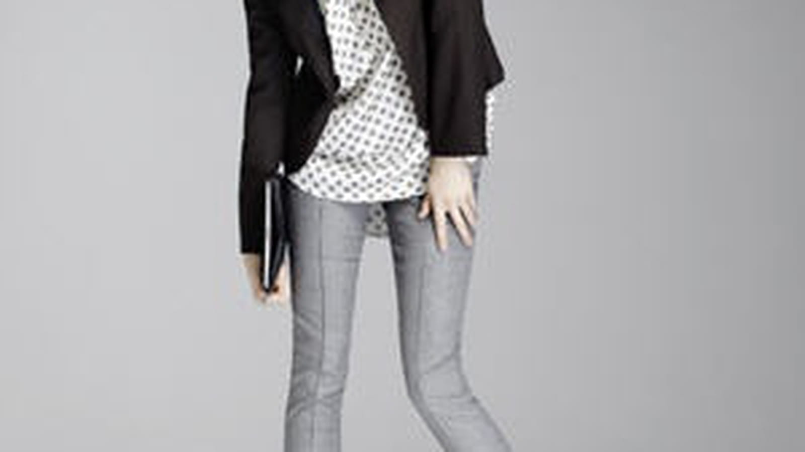 Pantalon gris de New Look