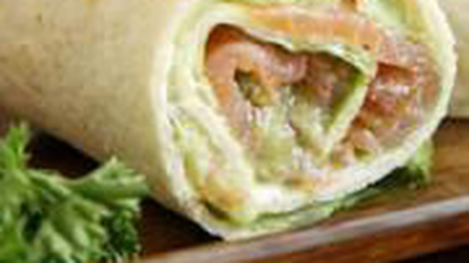Wraps au saumon et à l'avocat